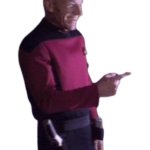 Laughing Pointing Picard