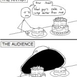 Artist vs Audience meme