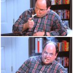 George Castanza Smoking