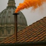 We have a new pope Trump Orange smoke
