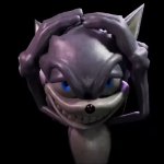 Sonic licking lips