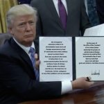 Trump Executive Order Against Scams