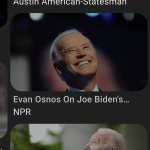 Joe Biden looks to god