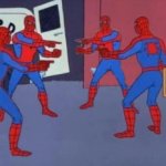 4 spiderman template