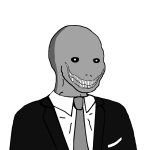 Psycho Wojak in Business Suit