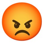 Angry face