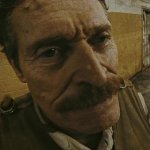 dafoe angle meme stare