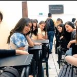 Class staring at you