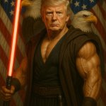 Donald J Trump USA Sith Lord Star Wars Day 2025 meme