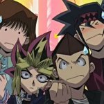 Yugi and his friends funny faces