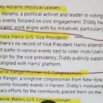 Dems on Diddy Party List from Prosecutors