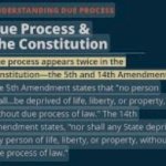 Due Process & the Constitution meme