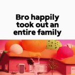 Bro they really made a scene of a home shooting kid friendly | image tagged in gifs,flint lockwood explosion | made w/ Imgflip video-to-gif maker
