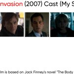 The Invasion (2007) Cast (My Style) meme