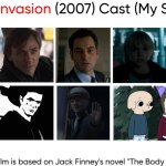 The Invasion (2007) Cast (My Style) | image tagged in the invasion 2007 cast my style,meme,memes,spoof cast,the invasion | made w/ Imgflip meme maker