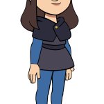 Bo in her School Uniform