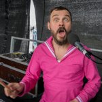 Man wearing pink