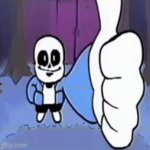 sans approves meme