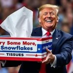 Trump with tissues
