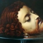head on a plate