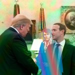 President Zuck with Elvis