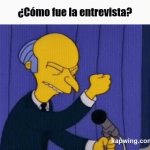 enhorabuena burns GIF Template