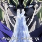 Dio weakling meme