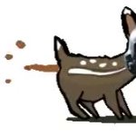 diver deer GIF Template