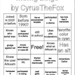 MSMG bingo by CyrusTheFox meme