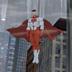 omni man flying