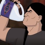 Nathan Explosion drinks Bleach
