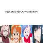 who does the anime girls hate ?