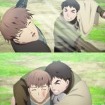 punch then hug