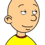 Caillou speech bubble