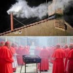 white smoke pope