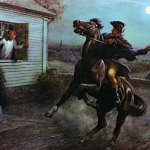 messenger on horse
