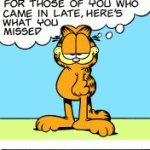 Square root of minus Garfield