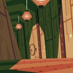 Hero 108 - Big Green's hallway 1