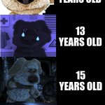 the pain of growing up | 5 YEARS OLD; 10 YEARS OLD; 13 YEARS OLD; 15 YEARS OLD; 17 YEARS OLD; 22 YEARS OLD | image tagged in ben becoming sad,memes,funny,im ok | made w/ Imgflip meme maker