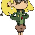 Lori Loud in her Glasses and Jacket