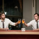 two guys at a bar