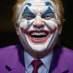 Donald Trump Joker face