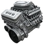 8W8 Engine PNG