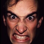 Angry British man