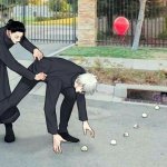 gojo falling into tojis trap meme