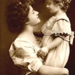 Happy Mothers’ Day | IF YOU’RE READING THIS MEME …; THANK YOUR MOTHER. | image tagged in vintage mother child | made w/ Imgflip meme maker