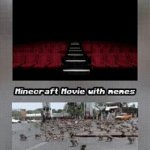 Barely anyone lol | image tagged in gifs,minecraft,movie,chicken jockey | made w/ Imgflip video-to-gif maker