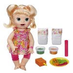Baby Alive Super Snacks Snackin' Sara - Blonde Hair