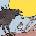 Shouting bird