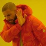 drake holding his hand up template